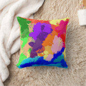 Coussin Papillons Kaleidoscope arc-en-ciel (Couverture)