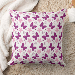 Coussin Papillons Lancer l'oreiller