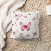 Coussin Papillons roses (Couverture)