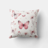 Coussin Papillons roses (Verso)