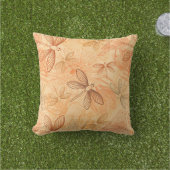 Coussin papillons vintages modernes (Herbe)