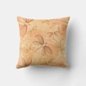 Coussin papillons vintages modernes (Verso)