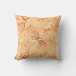 Coussin papillons vintages modernes