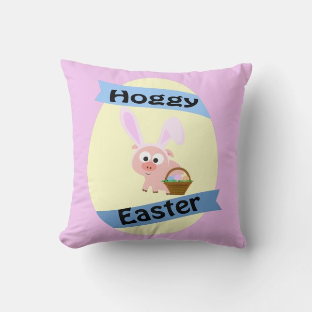 Coussin Pâques brumeuses ! (Recto)