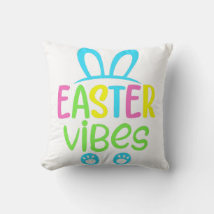 Coussin Pâques Vibes Pastel