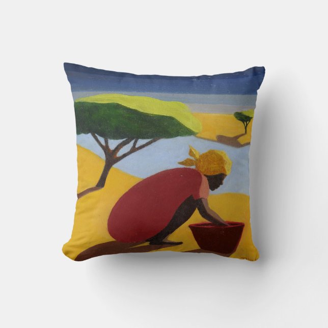 Coussin Par la rivière 2007 (Recto)