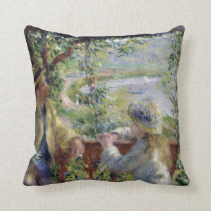 Coussin Par l'eau, Auguste Renoir