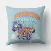 Coussin Parachute d'oreiller Zebra (Verso)