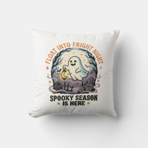Coussin Parade de la Lune des Fantômes d'Halloween