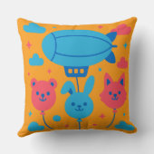 Coussin Parade du ciel jaune (Verso)