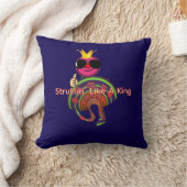 Coussin Parader comme un roi (Couverture)