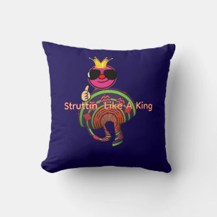 Coussin Parader comme un roi