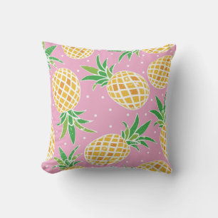 Coussin Paradis de l'ananas : Motif tropical