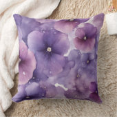 Coussin Paradis des Fleurs de Violets (Couverture)