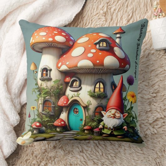 Coussin "Paradis du gnome trouvé" (Couverture)