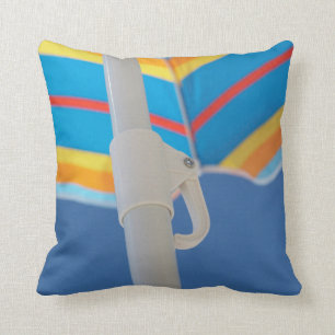 Coussin Parapluie de plage rayé