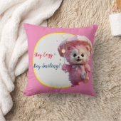 Coussin "Parapluie soleil souriant" (Couverture)