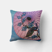 Coussin Parasol Peacock (Verso)