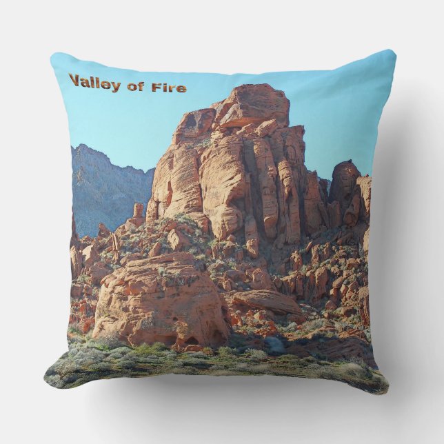 Coussin Parc d'état de Valley of Fire (Recto)