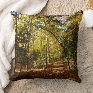 Coussin Parc Greenbelt Park en automne I paysage du Maryla
