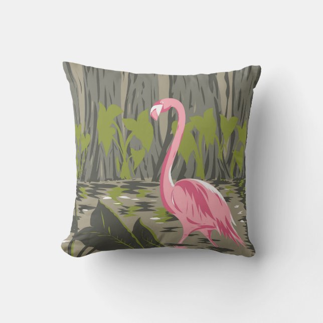 Coussin Parc national des Everglades (Recto)
