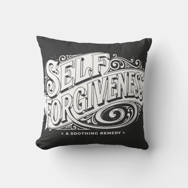 Coussin pardon de soi (Recto)