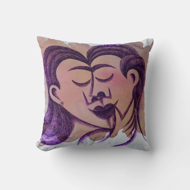 Coussin Pareja de enamorados (Recto)