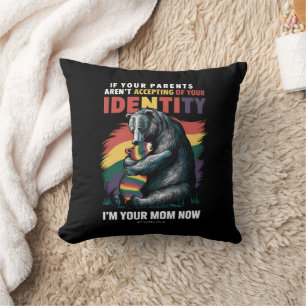 Coussin Parents Acceptant Je Suis Ta Mère Maintenant Câlin