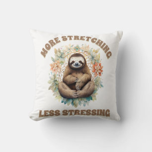 Coussin Paresseux d'étirement plus de stress