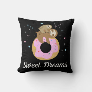 Coussin Paresseux doux rêves