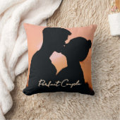 Coussin Parfait Couple Script Romantique Personnaliser Pho (Couverture)