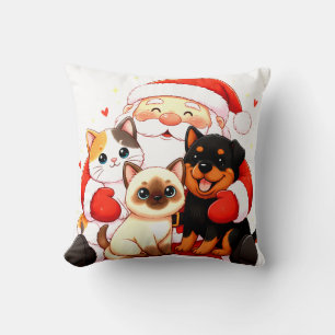 Coussin Parfaitement câlin : le trio câlin de Santa