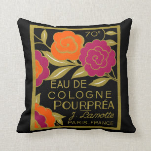 Coussin Parfum de l'Eau de Cologne Pourprea de 1920