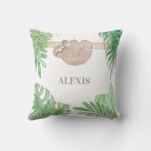 Coussin Parfum de sexe Neutre Nom du bébé Jeu d'oreiller (Verso)