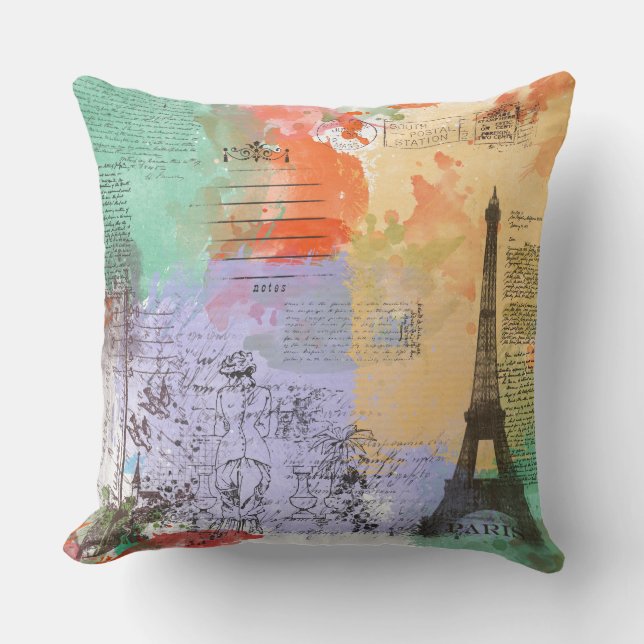 Coussin Paris (Recto)