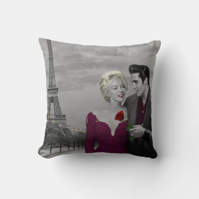 Coussin Paris B&W (Recto)