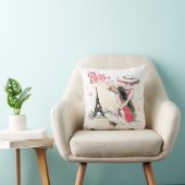 Coussin Paris & Café (Chaise)