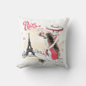 Coussin Paris & Café (Recto)