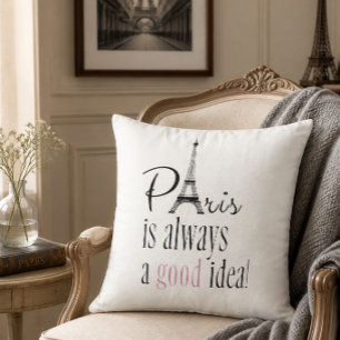 Coussin Paris est toujours une bonne idée