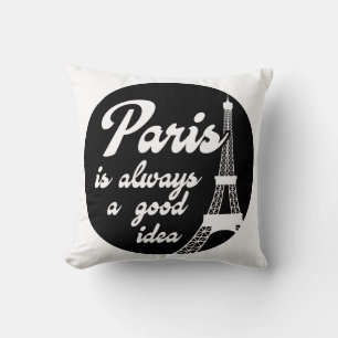 Coussin Paris est toujours une bonne idée