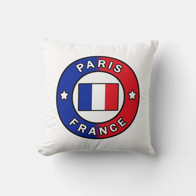 Coussin Paris France (Recto)