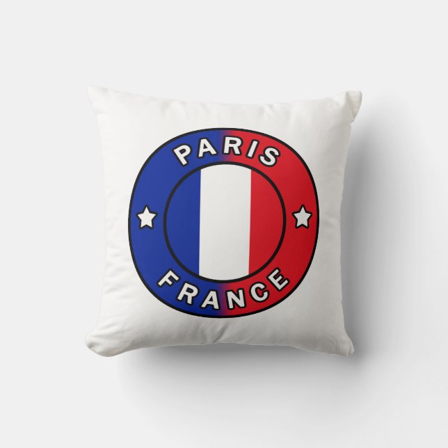 Coussin Paris France (Recto)