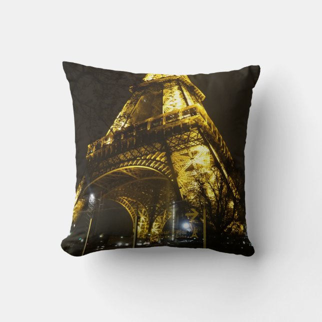 Coussin Paris.France. Tour Eiffel (Recto)