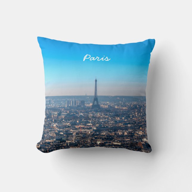 Coussin Paris Skyline (Recto)