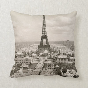 Coussin Paris : Tour Eiffel, 1900