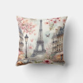 Coussin paris watercolor (Verso)