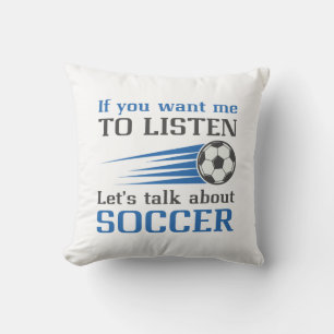 Coussin Parlons de football