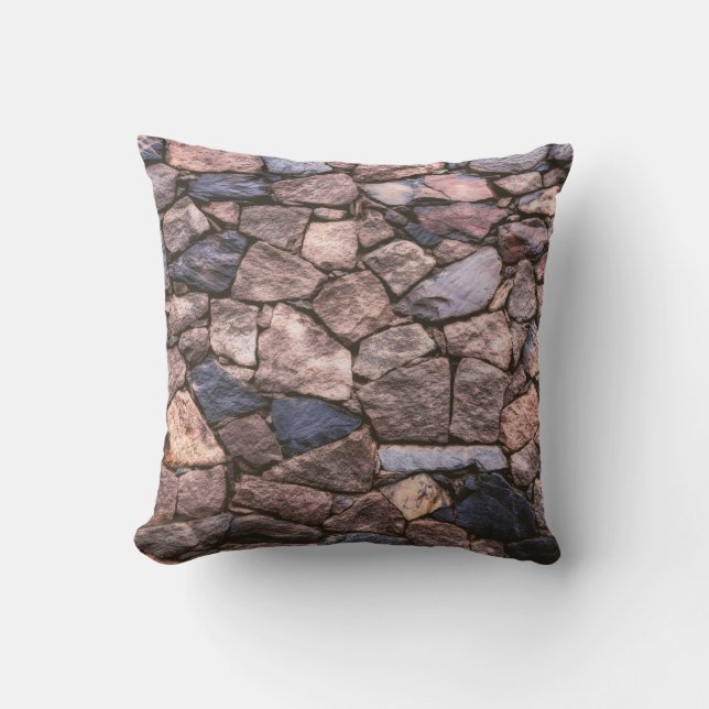 Coussin paroi rocheuse Brown (Recto)