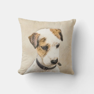 Coussin Parson Jack Russell Terrier Peinture - Chien Art