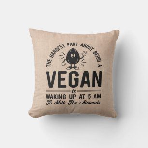 Coussin Partie la plus dure Vegan, Lait les amandes, Vegan